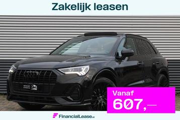 Audi Q3 35 TFSI 3x S-line| Panoramadak | Trekhaak | Sfeerver beschikbaar voor biedingen