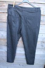 Broek zwart streep Icon Amsterdam mt 36  Vaste prijs, Maat 52/54 (L), Zwart, Icon Amsterdam, Ophalen of Verzenden