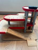 Houten autogarage, Ophalen