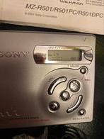 Sony portable minidisk recorder incl 10 discs, Audio, Tv en Foto, Walkmans, Discmans en Minidiscspelers, Ophalen of Verzenden