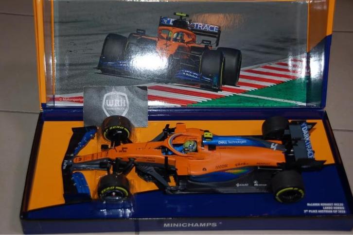 SALE !! F1 MCLAREN MCL35 NORRIS GP AUSTRIAN Minichamps WRH, Hobby en Vrije tijd, Modelauto's | 1:18, Zo goed als nieuw, Auto, MiniChamps
