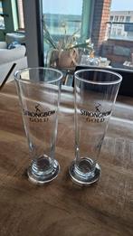 2 stuks Heikenen Strongbow Gold apple cider glazen, Ophalen of Verzenden, Zo goed als nieuw