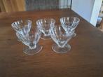 Glazen schaaltjes set, Huis en Inrichting, Keuken | Servies, Ophalen, Gebruikt, Effen, Glas