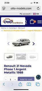 Renault 21 Nevada Grijs., Hobby en Vrije tijd, Modelauto's | 1:18, Ophalen of Verzenden, Nieuw, Auto, OttOMobile