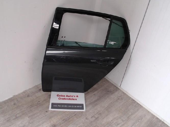 PORTIER LINKS ACHTER Volkswagen Golf VI (5K1), Auto-onderdelen, Carrosserie en Plaatwerk, Deur, Volkswagen, Achter, Links, Gebruikt