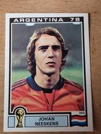 Panini WK 1978 Johan Neeskens World Cup Story voetbalplaatje, Ophalen of Verzenden, Zo goed als nieuw, Buitenlandse clubs, Poster, Plaatje of Sticker