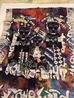 Batik wandkleed, Ophalen of Verzenden