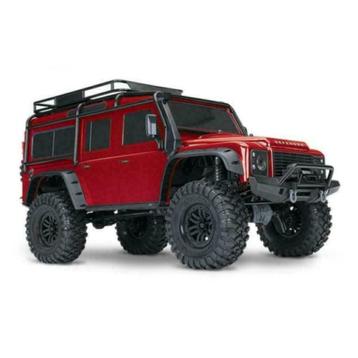 Traxxas Land Rover Defender Crawler Rood. beschikbaar voor biedingen