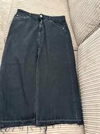 Zwarte  spijkerrok met split maat xl merk pull&bear, Zwart, Maat 46/48 (XL) of groter, Ophalen of Verzenden, Zo goed als nieuw