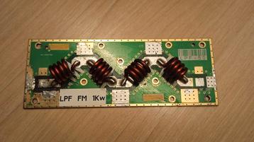 Low Pass Filter voor FM  1KW (opgesteld met Spectrum) beschikbaar voor biedingen