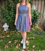 Jake's holografisch paarse glitter Cocktailjurk, Kleding | Dames, Maat 38/40 (M), Overige kleuren, Ophalen of Verzenden, Zo goed als nieuw