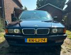 BMW 7-Serie 5.4 I 750 L AUT 1997 Blauw, Auto's, BMW, Achterwielaandrijving, 12 cilinders, Blauw, Leder