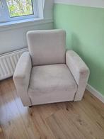 Beige fauteuil, Huis en Inrichting, Fauteuils, Ophalen, Gebruikt, 75 tot 100 cm, 50 tot 75 cm