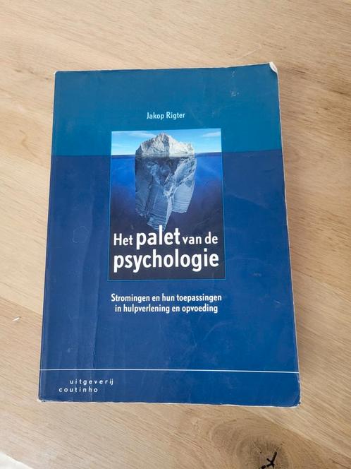 Jakop Rigter - Het palet van de psychologie, Boeken, Psychologie, Zo goed als nieuw, Cognitieve psychologie, Ophalen of Verzenden