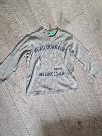 Benetton T-shirt Lange Mouw Maat 90 beschikbaar voor biedingen