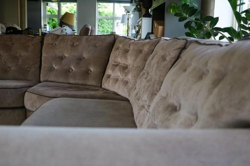 Luxe grote hoekbank., Huis en Inrichting, Banken | Complete zithoeken, Zo goed als nieuw, Ophalen