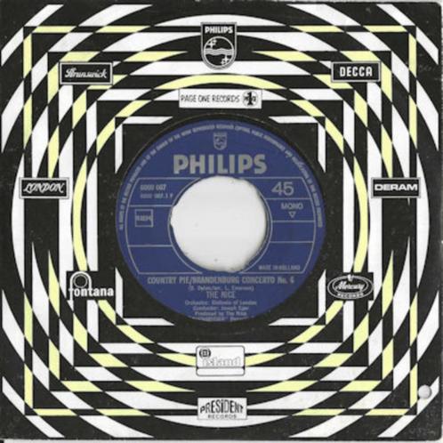 The NICE   1970   N458, Cd's en Dvd's, Vinyl Singles, Single, 7 inch, Ophalen of Verzenden
