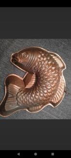 Koperen vis bakvorm, Ophalen of Verzenden, Koper