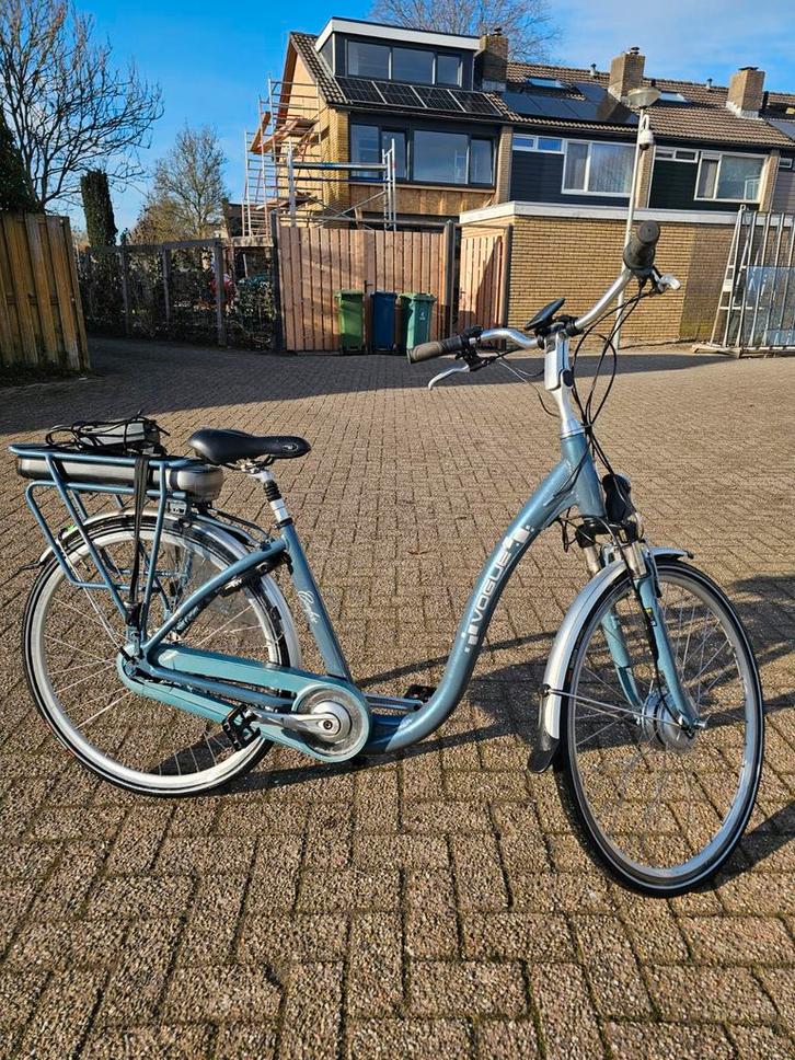 Elektrische fiets vogue, Fietsen en Brommers, Elektrische fietsen, Zo goed als nieuw, Overige merken, Minder dan 47 cm, 50 km per accu of meer