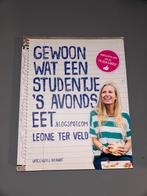 Gewoon wat een studentje 's avonds eet - Leonie ter Veld, Hoofdgerechten, Ophalen of Verzenden, Zo goed als nieuw, Europa