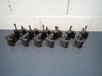6x Beitelhouder / Snelwisselhouder / Schuitje / Draaibank beschikbaar voor biedingen
