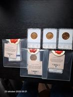 6 Vergulde 2 Euro Munten, Ophalen