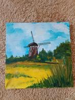 Leuk schilderij van een molen, Ophalen