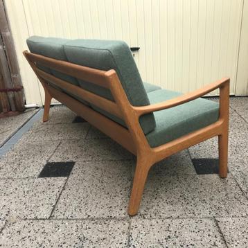 Senator 3 zits bank PJ Danmark Deens design eiken vintage beschikbaar voor biedingen