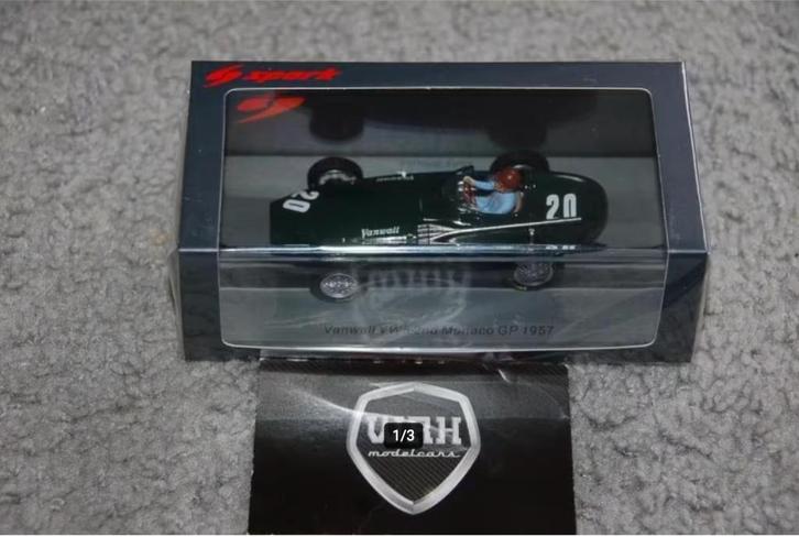 1:43 VANWALL VW57 BROOKS SPARK S7202 WRH, Hobby en Vrije tijd, Modelauto's | 1:43, Zo goed als nieuw, Auto, Overige merken, Ophalen of Verzenden