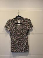 Juffrouw Janssen roze lipjes shirt maat XS, Ophalen of Verzenden, Zo goed als nieuw, Korte mouw, Roze