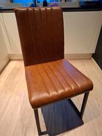 Moderne eetkamerstoelen - Profijt Meubel, Huis en Inrichting, Ophalen, Gebruikt, Modern, Leer