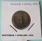 Oostenrijk, munt 1 shilling 1959, Postzegels en Munten, Munten | Europa | Niet-Euromunten, Ophalen of Verzenden, Oostenrijk, Losse munt