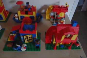 4 grote complete en gave sets vintage Lego Fabuland jaren 80 beschikbaar voor biedingen