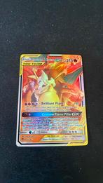 Charizard & Braixen GX + hoesje, Ophalen of Verzenden, Nieuw, Losse kaart