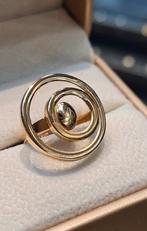 Prachtige 18k gouden ring maat 17.5mm