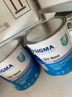 Sigma S2U Nova Matt Ral 9010, 2,5 liter blikken, Wit, Ophalen of Verzenden, Minder dan 5 liter, Verf