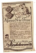 DE LINDEBOOM Hofleverancier Mocca-Tric-Trac  Esperanto Wafel, Verzenden, Zo goed als nieuw, Overige typen