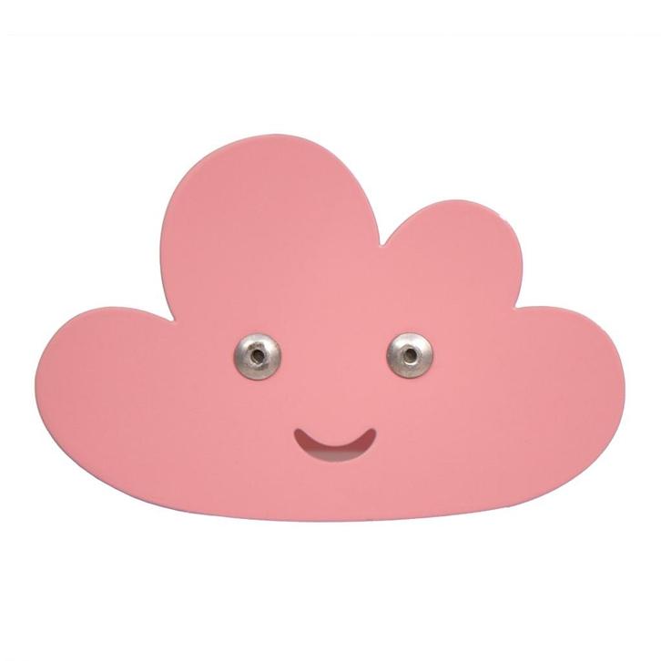 Kinderkapstok Kapstokhaak Metaal Wolk Roze Roommate, Kinderen en Baby's, Kinderkamer | Inrichting en Decoratie, Nieuw, Kapstokje