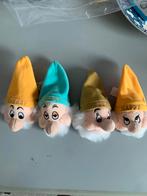 4 dwergen vingerpopjes van AH, Ophalen of Verzenden, Sneeuwwitje of Doornroosje, Zo goed als nieuw, Beeldje of Figuurtje