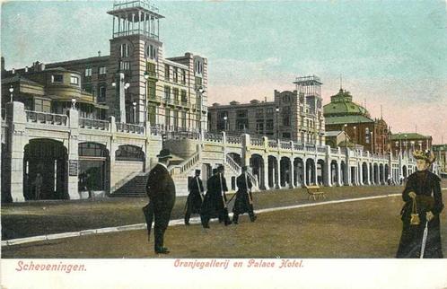 (300-249-037) Scheveningen Oranjegallerij en Palace Hotel, Verzamelen, Ansichtkaarten | Nederland, Zuid-Holland, Verzenden