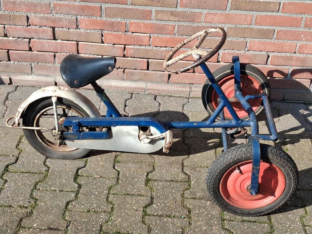 Vintage driewieler skelter lilliput, Kinderen en Baby's, Speelgoed | Buiten | Skelters, Ophalen, Gebruikt, Overige merken
