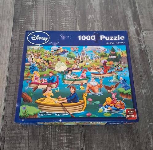 Disney Princess puzzel 1000 stukjes, Hobby en Vrije tijd, Denksport en Puzzels, Gebruikt, Legpuzzel, 500 t/m 1500 stukjes, Ophalen of Verzenden