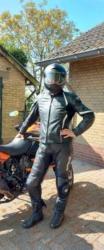 Beringe lerenmotorpak maat 46 - dames, Ophalen of Verzenden, Tweedehands, Combipak