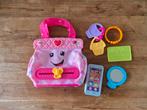 Fisher price pratende tas, Kinderen en Baby's, Speelgoed | Fisher-Price, Ophalen of Verzenden, Zo goed als nieuw, Speelset, Met geluid