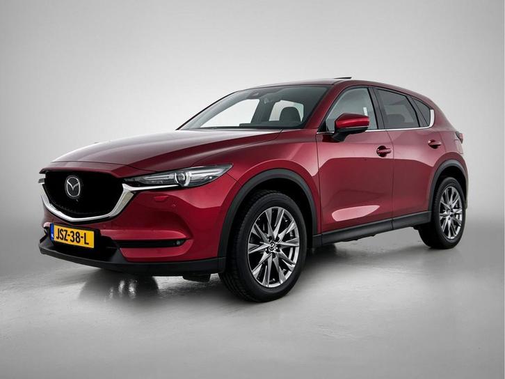 Mazda CX-5 2.5 4WD SkyActiv-G 194 Signature Navgatie| Leder, Auto's, Mazda, Bedrijf, Te koop, CX-5, 360° camera, 4x4, ABS, Adaptive Cruise Control