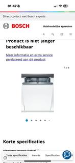 ZGAN Bosch SBV93M30NL Volledige Geïntegreerde Vaatwasser A++, Ophalen of Verzenden, Zo goed als nieuw, Inbouw, Minder dan 85 cm