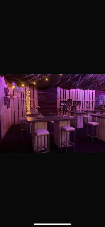 Grote pallets/decoratie beschikbaar voor biedingen