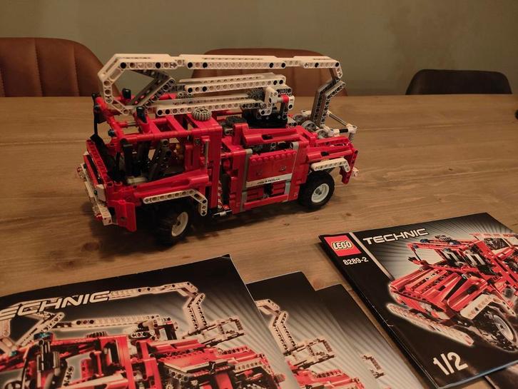 Lego Technic Brandweerwagen 8289, Kinderen en Baby's, Speelgoed | Duplo en Lego, Zo goed als nieuw, Lego, Complete set, Ophalen of Verzenden