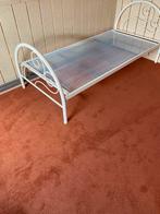 Meisjes 1 persoons prinsessebed, 90 cm, Eenpersoons, Wit, Ophalen of Verzenden