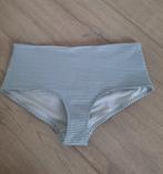 H&M bikini broekje / hipster short wit / blauw xs / 34, H&M, Blauw, Nieuw, Ophalen of Verzenden